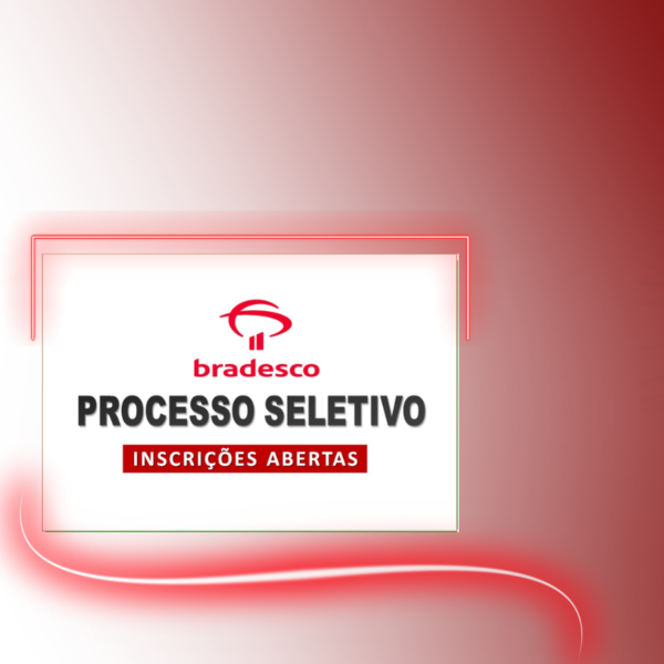 VAGA PARA ESCRITURÁRIO NO BANCO BRADESCO